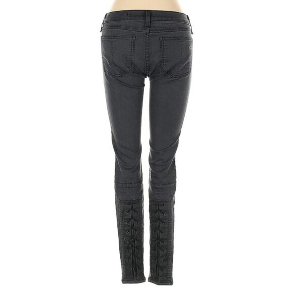 Rag & Bone Size 24 Lace Up Skinny Jeans - Picture 3 of 3